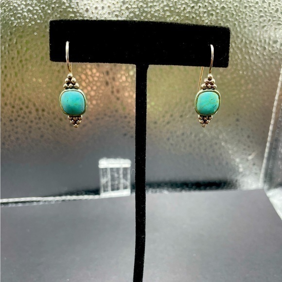 Hanging Turquoise Earrings. 624